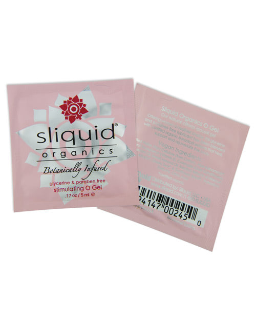 Sliquid Sliquid Organics O Gel Pillow Pack - .17 oz - Image 2