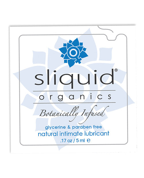 Sliquid Sliquid Organics Natural Intimate Lubricant Pillow Pack - .17 oz