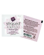 Sliquid Sliquid Organics Natural Lubricating Gel Pillow Pack - .17 oz - Image 2