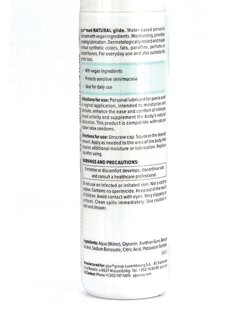 Pjur Pjur Med Natural Glide - 100 ml Bottle - Image 2