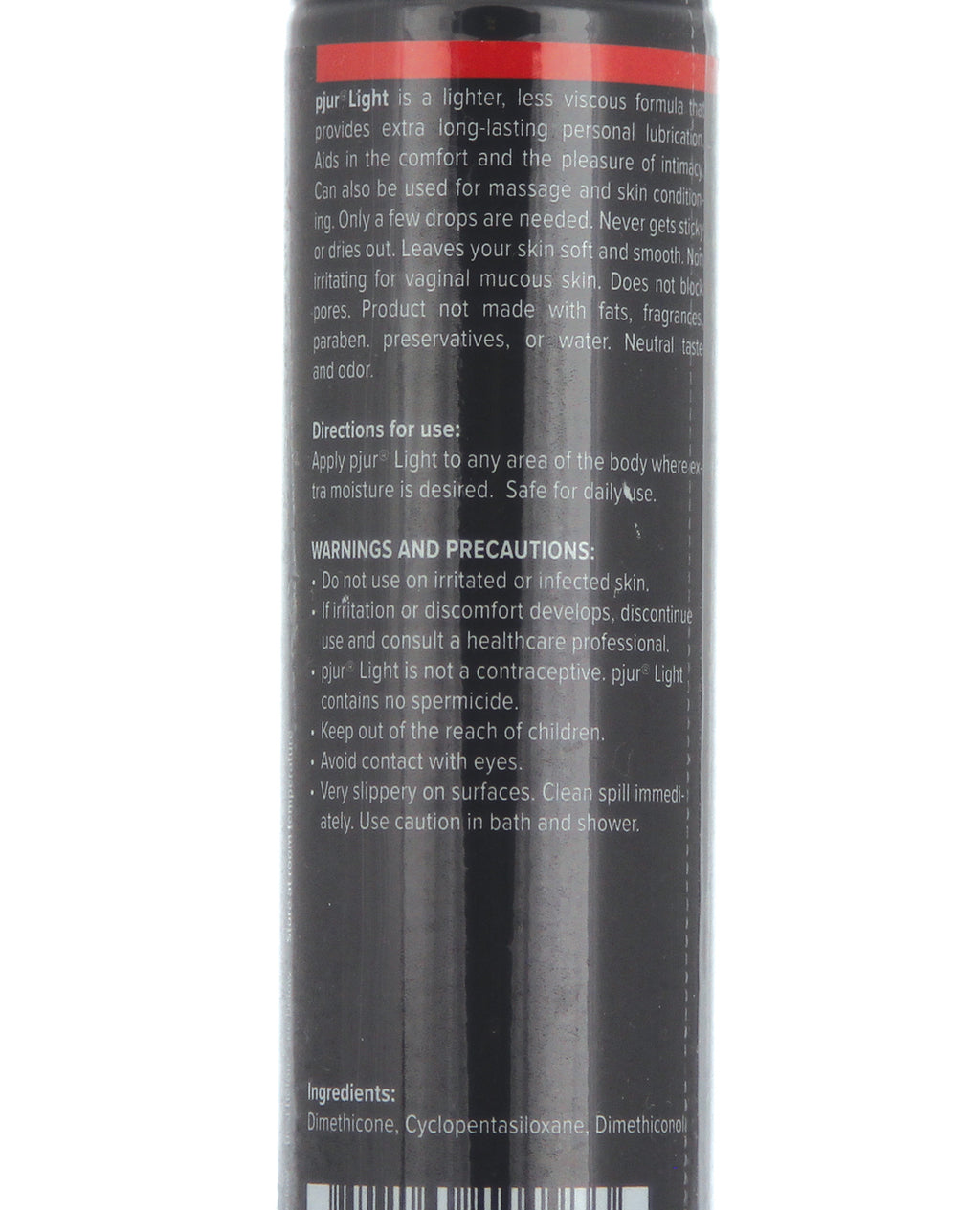 Pjur Pjur Original Light Silicone Personal Lubricant - 100 ml Bottle - Image 2