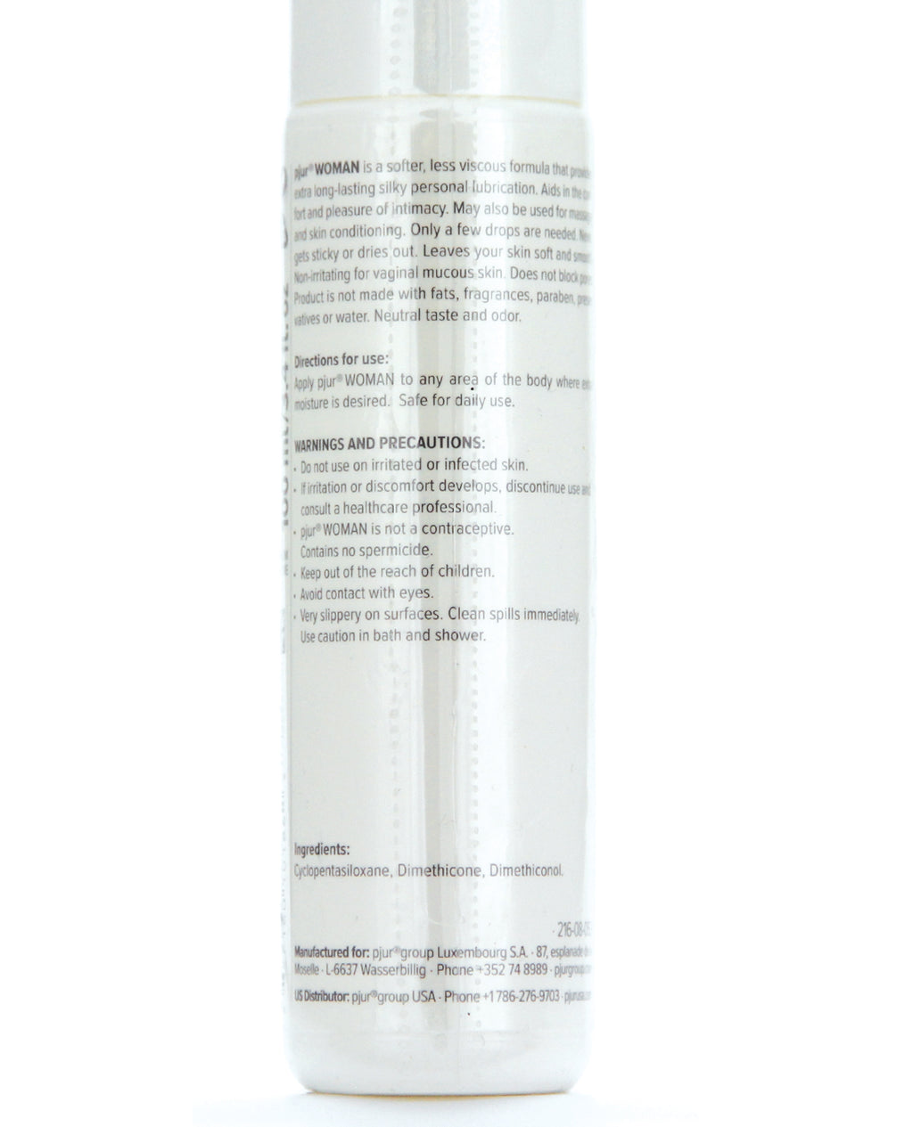 Pjur Pjur Woman Silicone Personal Lubricant - 100 ml Bottle - Image 2