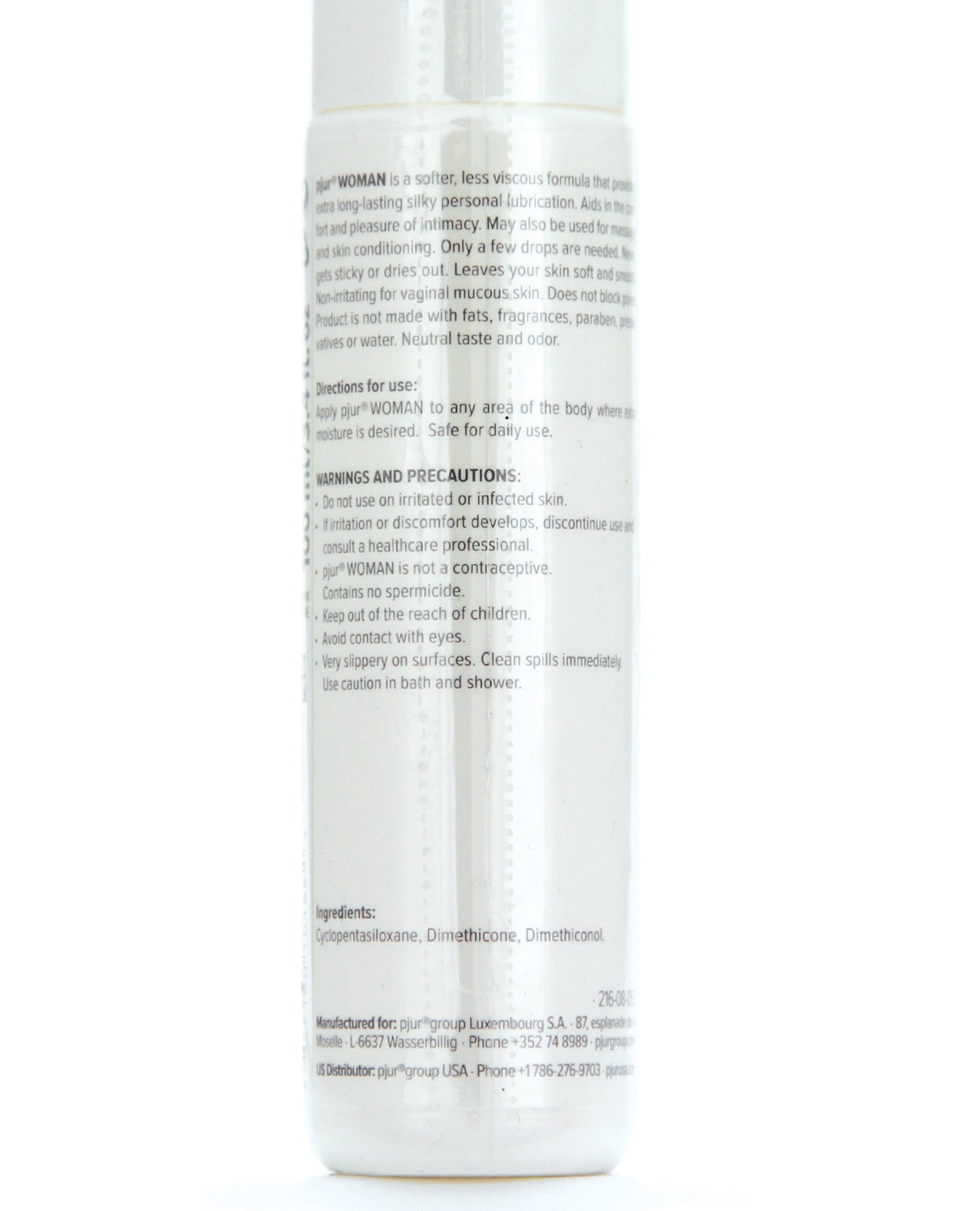 Pjur Pjur Woman Silicone Personal Lubricant - 100 ml Bottle - Image 2
