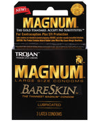 Trojan Trojan Magnum Bareskin Condoms - Pack of 3
