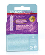 Trojan Trojan Ultra Thin Armor Spermicidal - Box of 3 - Image 2