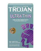 Trojan Trojan Ultra Thin Condoms - Box of 12