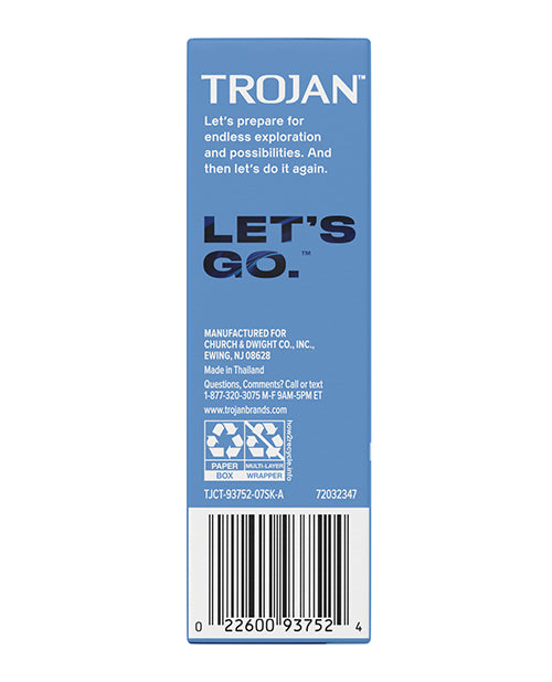 Trojan Trojan Enz Lubricated Condoms - Box of 12 - Image 3