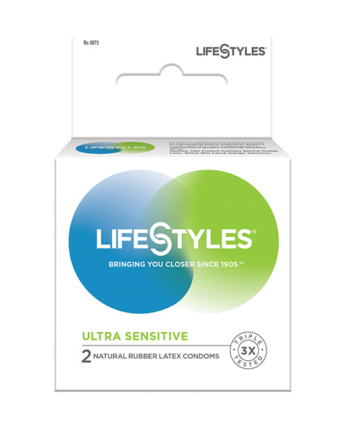 Lifestyles Lifestyles Ultra Sensitive Condoms - Box of 3