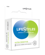 Lifestyles Lifestyles Ultra Sensitive Condoms - Box of 3 - Image 2