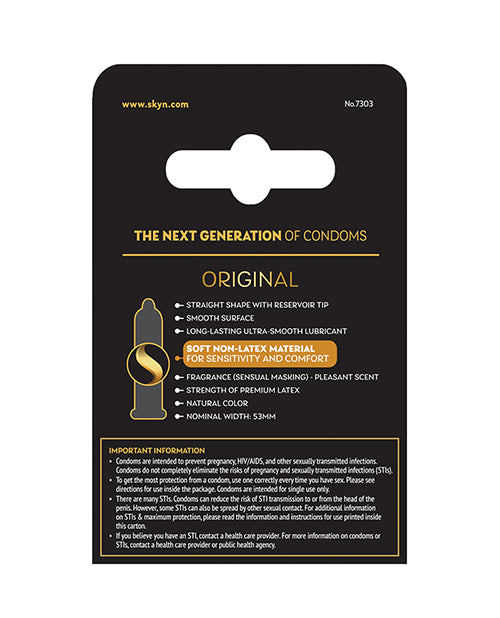 Lifestyles Lifestyles SKYN Original Condoms - Box of 3 - Image 3