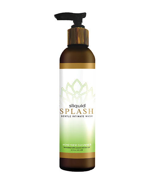 Sliquid Sliquid Splash Pussy Wash - 8.5 oz Honeydew Cucumber