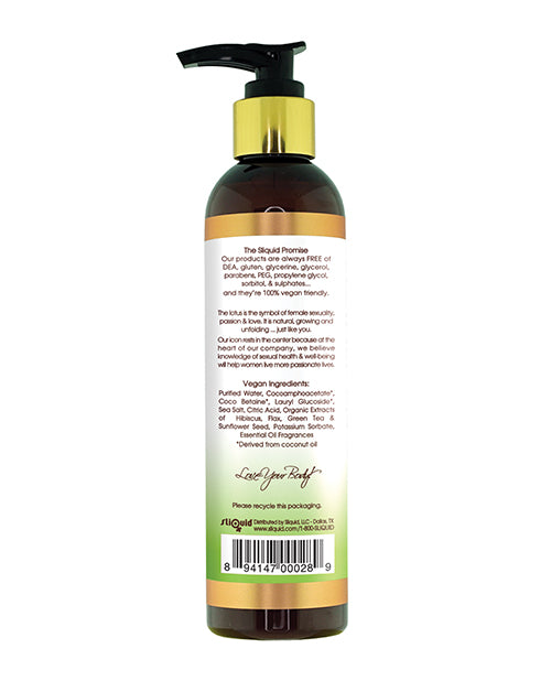 Sliquid Sliquid Splash Pussy Wash - 8.5 oz Honeydew Cucumber - Image 2