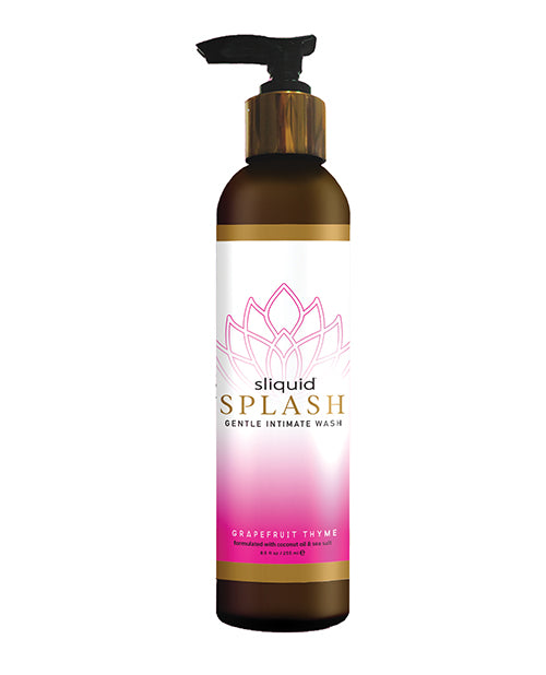 Sliquid Sliquid Splash Pussy Wash - 8.5 oz Grapefruit Thyme