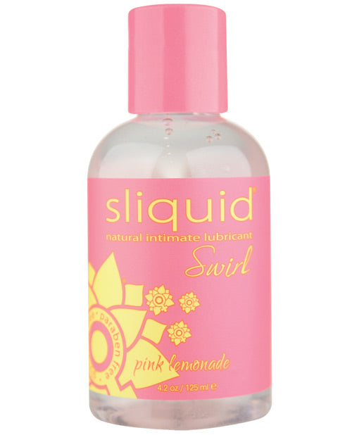 Sliquid Sliquid Naturals Swirl Flavored Lubricant - 4.2 oz Pink Lemonade