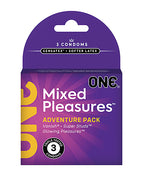 One ONE Mixed Pleasures Condoms - Box of 3