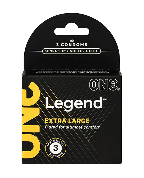 One ONE The Legend XL Condoms - Box of 3