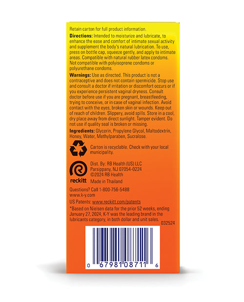 K-Y K-Y Warming Liquid Personal Lubricant - 2.5 oz - Image 4