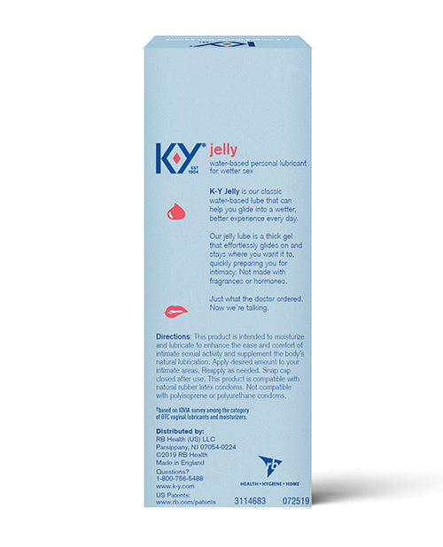 K-Y K-Y Jelly Personal Lubricant - 4 oz - Image 2