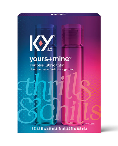 K-Y K-Y Yours & Mine Couples Lubricant Gift Set