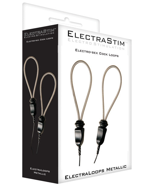 ElectraStim ElectraStim Metallic Adjustable E-Stim Cock Rings - Image 2