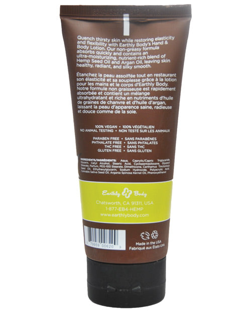 Earthly Body Earthly Body Hand & Body Lotion - 7 oz Nag Champa - Image 2