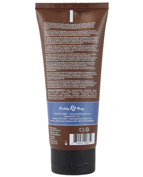 Earthly Body Earthly Body Hand & Body Lotion - 7 oz Moroccan Nights - Image 2