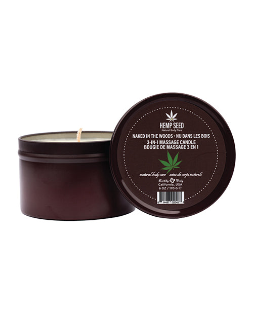 Earthly Body Earthly Body Suntouched Hemp Candle - 6 oz Naked in the Woods