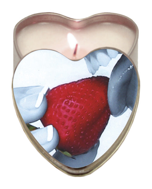 Earthly Body Earthly Body Suntouched Hemp Edible Candle - 4.7 oz Strawberry