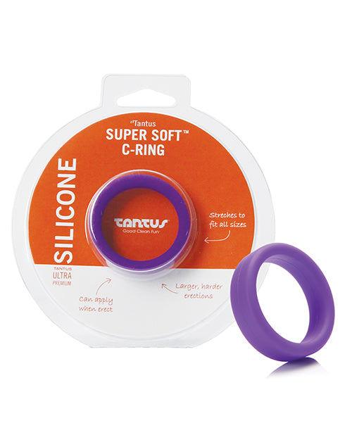 Tantus Tantus Supersoft C-Ring - Lilac - Image 2