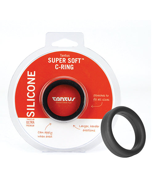 Tantus Tantus Supersoft C-Ring - Onyx - Image 2