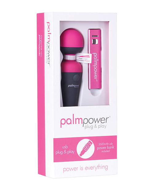 Palm Power Palm Power Plug & Play Massager - Fuschia/Black - Image 5