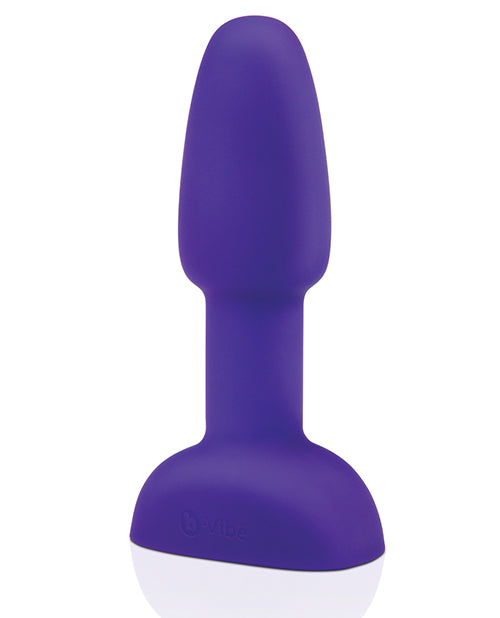 b-vibe b-Vibe Petite Rimming Plug - Purple - Image 3