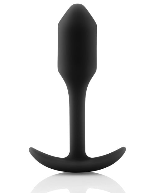 b-vibe b-Vibe Snug Plug 1 - 55g Weighted - Black