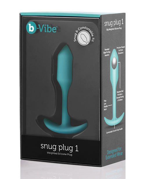 b-vibe b-Vibe Weighted Snug Plug 1 - 55g - Mint - Image 2