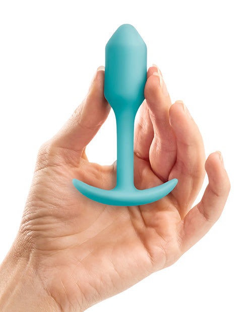 b-vibe b-Vibe Weighted Snug Plug 1 - 55g - Mint - Image 4