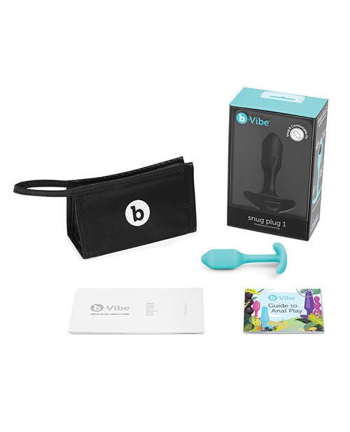 b-vibe b-Vibe Weighted Snug Plug 1 - 55g - Mint - Image 5