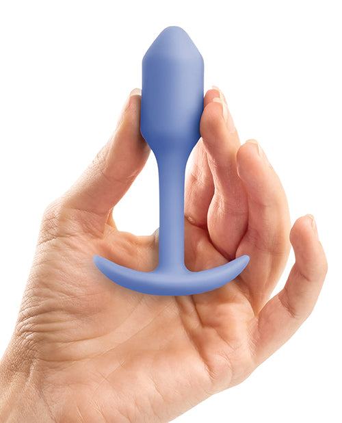 b-vibe b-Vibe Weighted Snug Plug 1 - 55g - Violet - Image 4