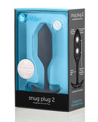 b-vibe b-Vibe Snug Plug 2 - 114g Weighted - Black
