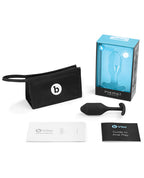 b-vibe b-Vibe Snug Plug 2 - 114g Weighted - Black - Image 3