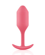 b-vibe b-Vibe Weighted Snug Plug 2 - 114g - Coral