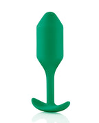 b-vibe b-Vibe Weighted Snug Plug 2 - 114g - Green - Image 3