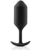 b-vibe b-Vibe Snug Plug 3 - 180g Weighted - Black - Image 2