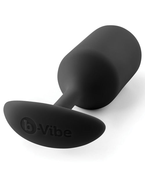 b-vibe b-Vibe Snug Plug 3 - 180g Weighted - Black