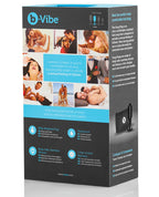 b-vibe b-Vibe Snug Plug 3 - 180g Weighted - Black - Image 4