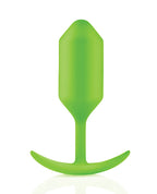 b-vibe b-Vibe Weighted Snug Plug 3 - 180g - Lime