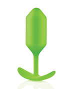 b-vibe b-Vibe Weighted Snug Plug 3 - 180g - Lime - Image 3