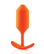 b-vibe b-Vibe Weighted Snug Plug 3 - 180g - Orange - Image 3