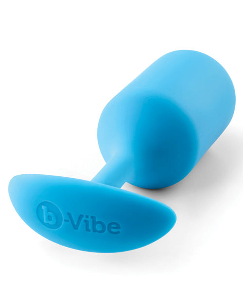 b-vibe b-Vibe Snug Plug 3 - 180g Weighted - Teal
