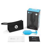b-vibe b-Vibe Snug Plug 3 - 180g Weighted - Teal - Image 3