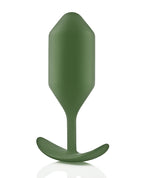 b-vibe b-Vibe Weighted Snug Plug 4 - 256g - Army - Image 3